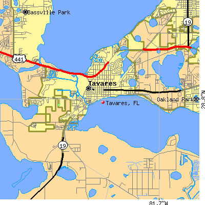 Tavares map