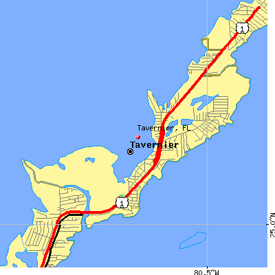 Tavernier map