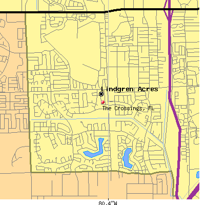 The Crossings map