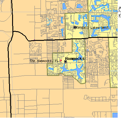 The Hammocks map