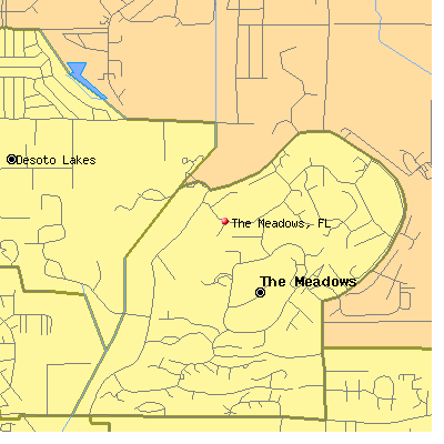 The Meadows map
