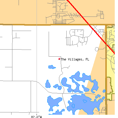 The Villages map