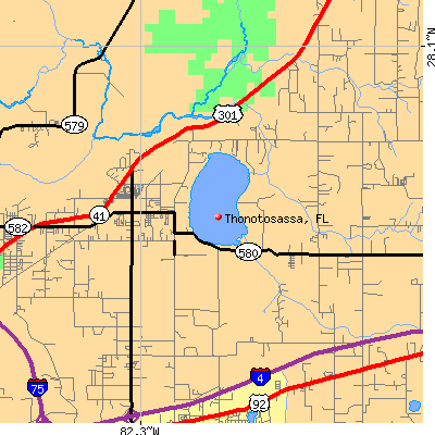 Thonotosassa map
