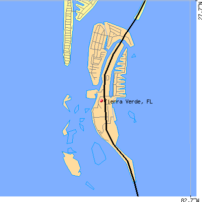 Tierra Verde map