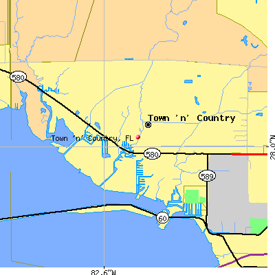 Town 'n' Country map