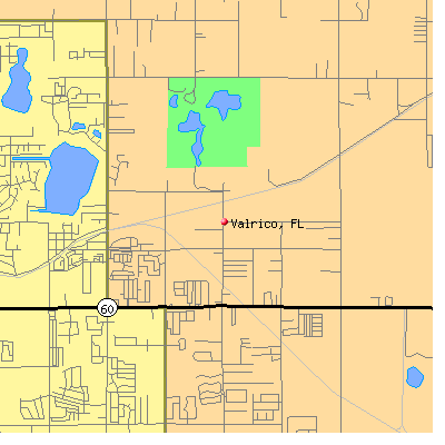 Valrico map
