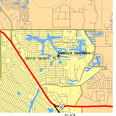 Venice Gardens map