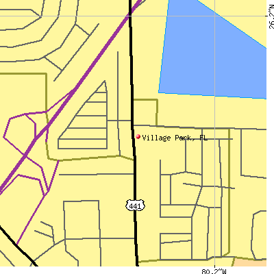 Village Park map