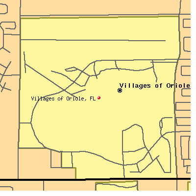 Villages of Oriole map