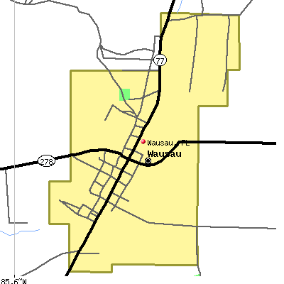 Wausau map