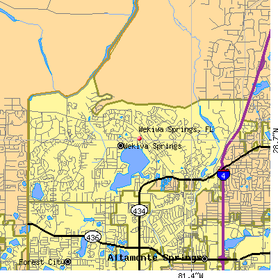 Wekiwa Springs map