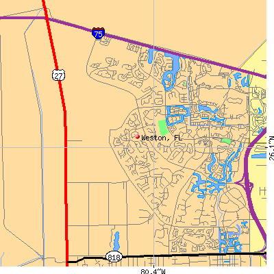 Weston map