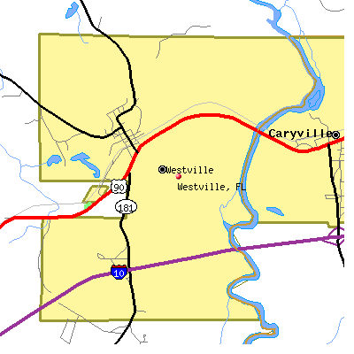 Westville map