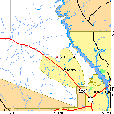 Smiths map