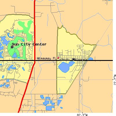 Wimauma map