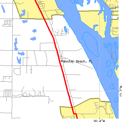 Winter Beach map