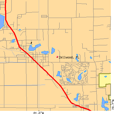 Zellwood map