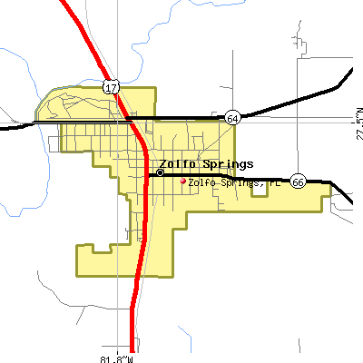 Zolfo Springs map