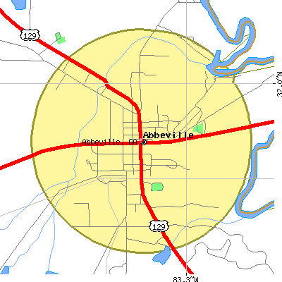 Abbeville map