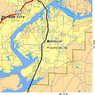 Southside map