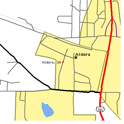 Aldora map