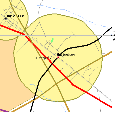 Allentown map