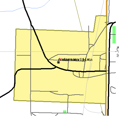 Andersonville map