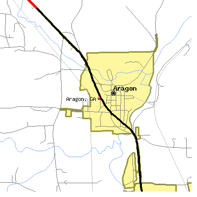 Aragon map
