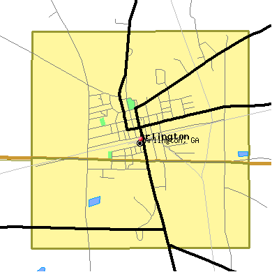 Arlington map
