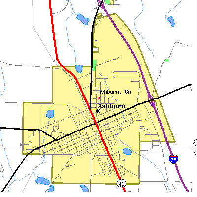 Ashburn map