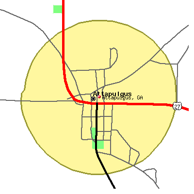 Attapulgus map