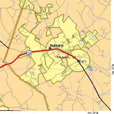 Auburn map