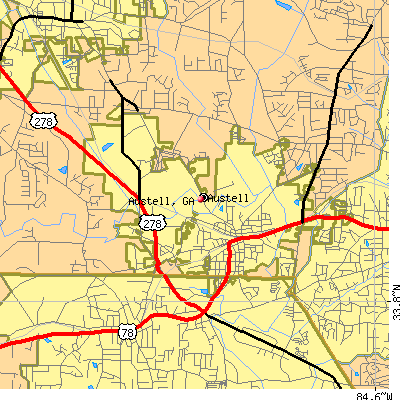 Austell map