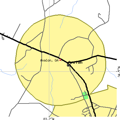 Avalon map