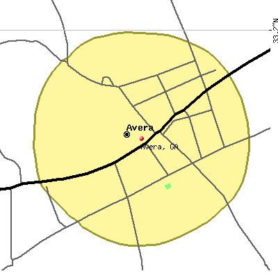 Avera map
