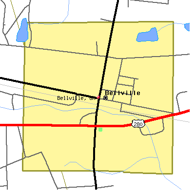 Bellville map