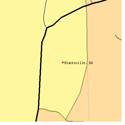 Blacksville map