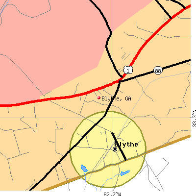 Blythe map