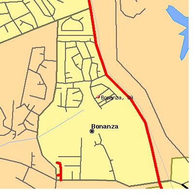 Bonanza map