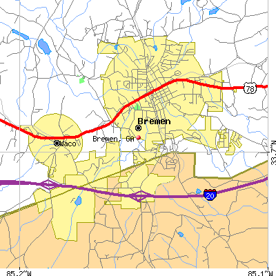 Bremen map