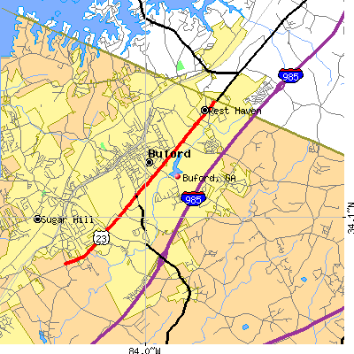 Buford map