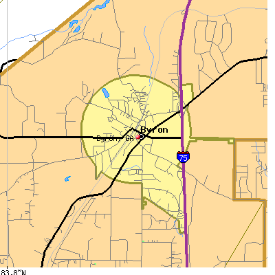 Byron map