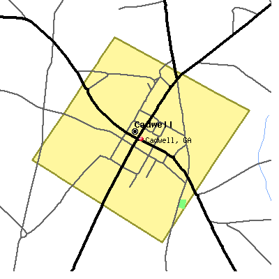 Cadwell map