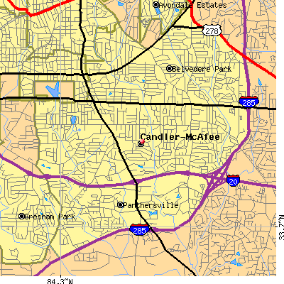 Candler-McAfee map