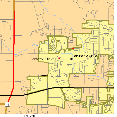 Centerville map