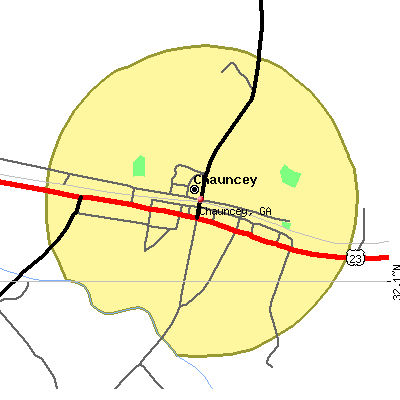 Chauncey map