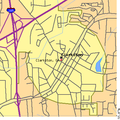 Clarkston map