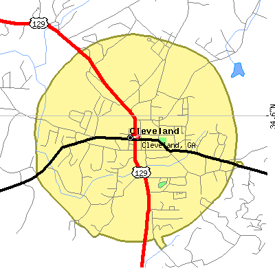 Cleveland map