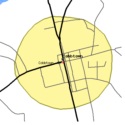 Cobbtown map
