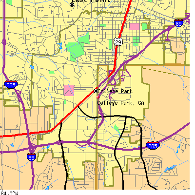 College Park map